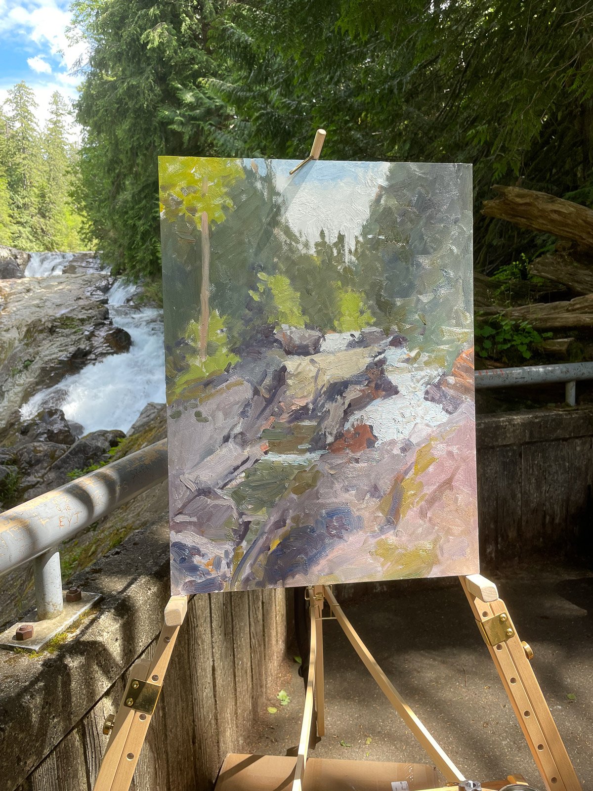 Weeks Falls, Olallie State Park