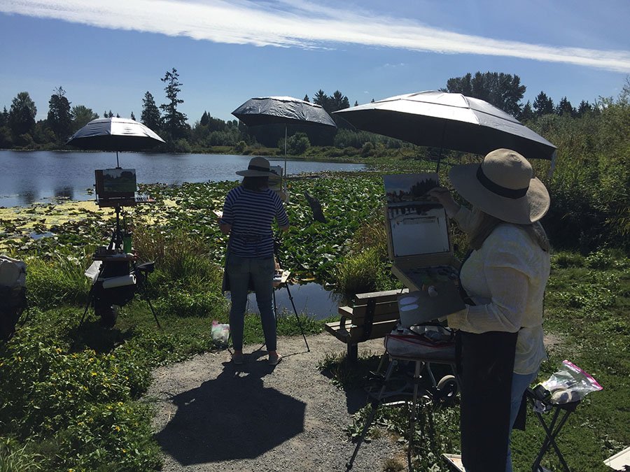 Larsen Lake Plein Air Session