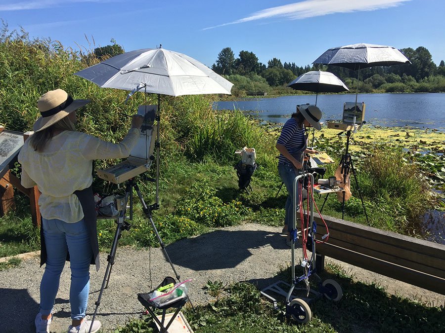 Larsen Lake Plein Air Session