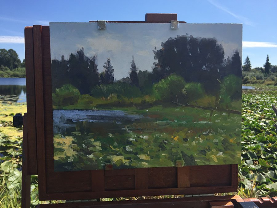 Larsen Lake Plein Air Session